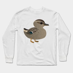 Cute female mallard Long Sleeve T-Shirt